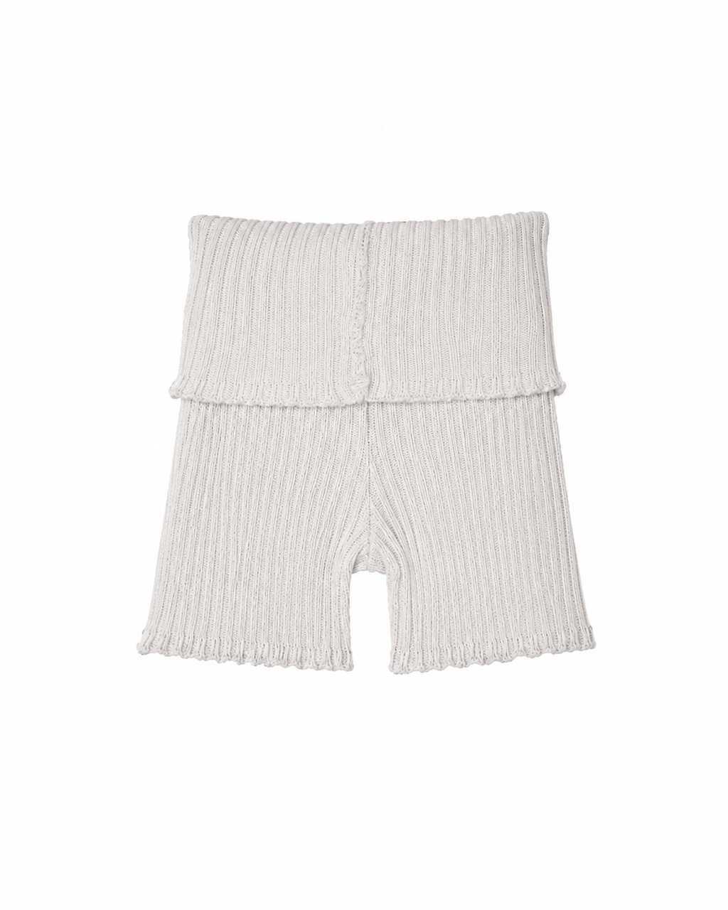 Knitted mini shorts
