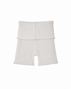 Knitted mini shorts