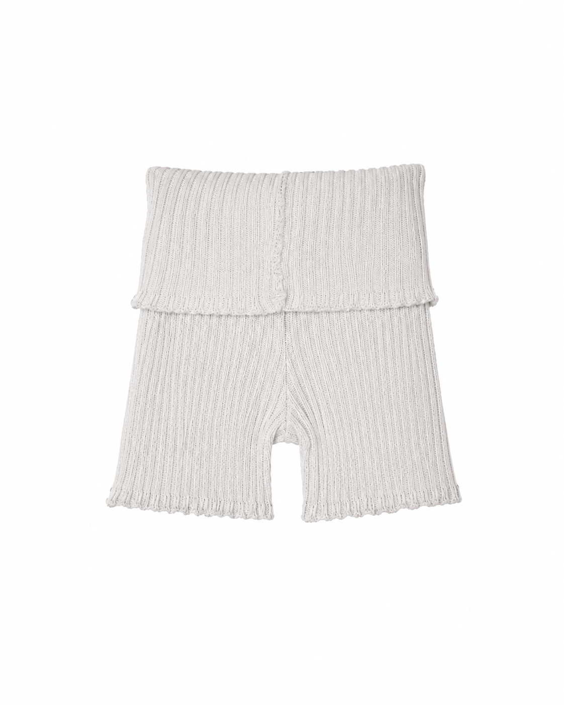 Knitted mini shorts