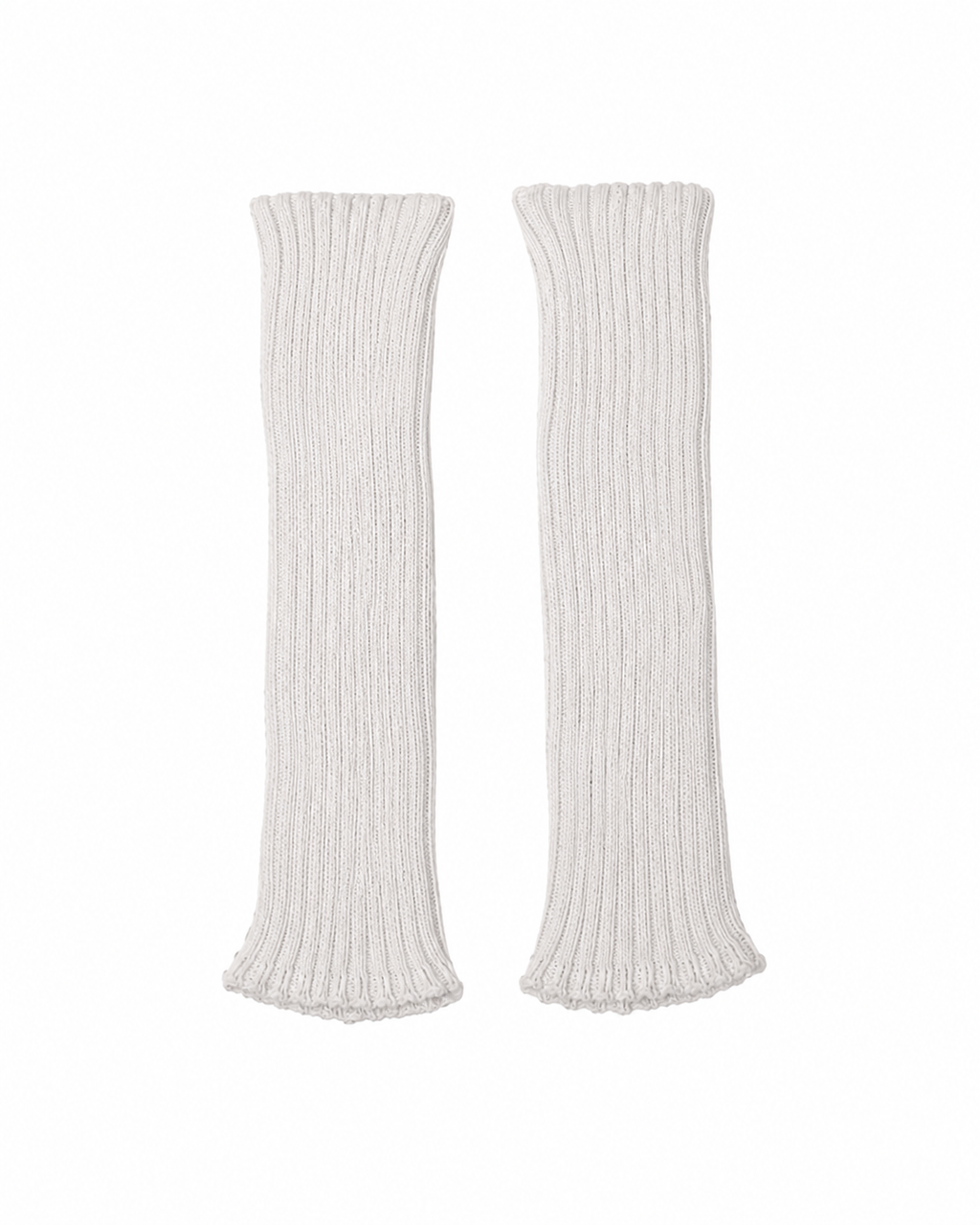 Knitted leg warmers