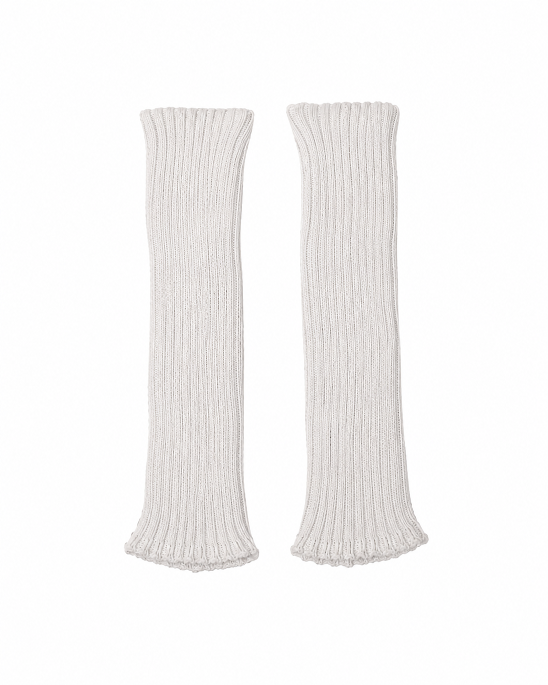 Knitted leg warmers