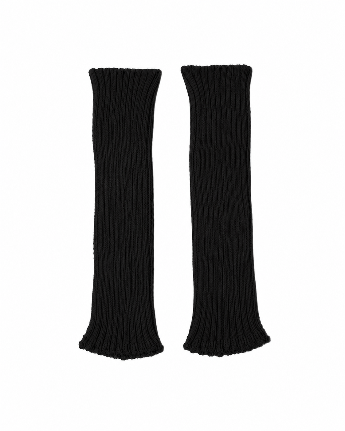 Knitted leg warmers